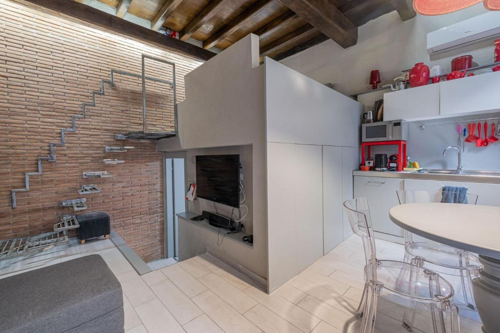 Spagna Square 200Mt - Loft 4Px - Center Rome - Private Access - Piazza Del Popolo Exterior foto